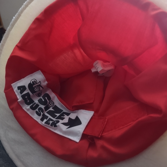 Dr. Seuss Cat In The Hat Velboa Plush Hat with tail - Picture 6 of 6